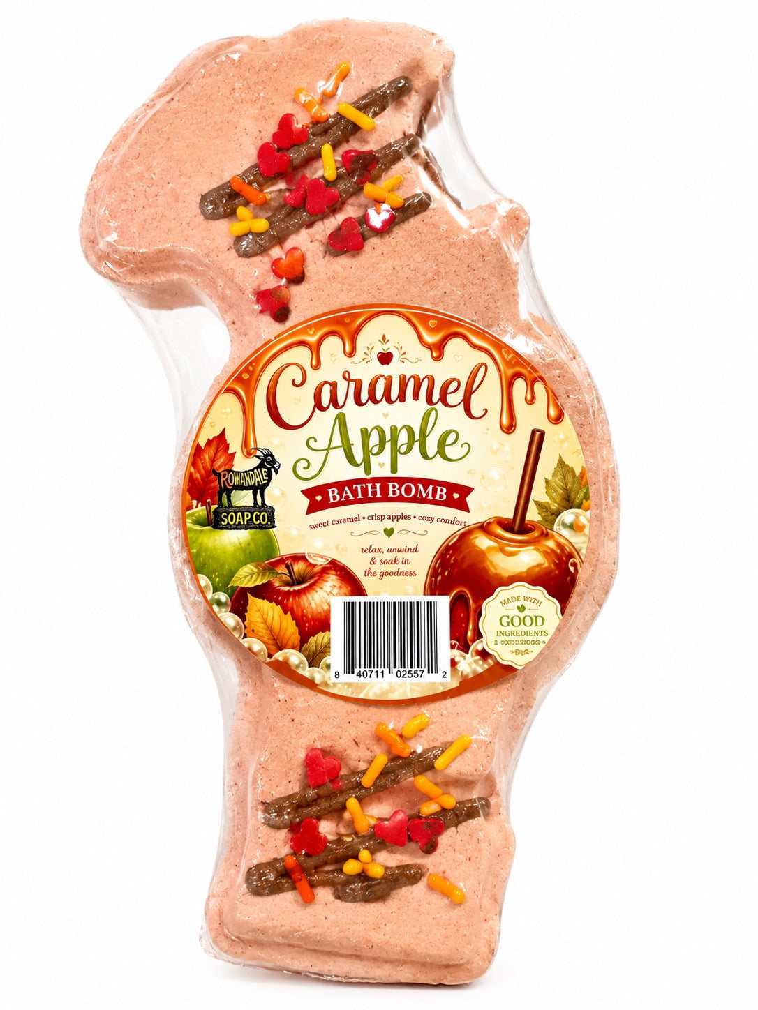 Caramel Apple Bath Bomb